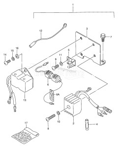 DT4 From 00402-651001 ()  1996 drawing OPTIONAL : ELECTRICAL