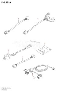 DF70A From 07003F-710001 (E03)  2017 drawing OPT:HARNESS