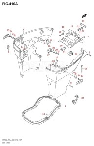 DF115AZ From 11503Z-310001 (E01 E40)  2013 drawing SIDE COVER (DF100AT:E01)