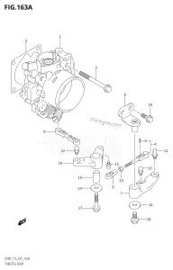 DF115T From 11501F-680001 (E01 E40)  2006 drawing THROTTLE BODY