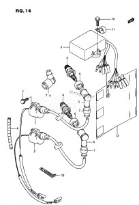 DT8C From 00802-651001 ()  1996 drawing IGNITION