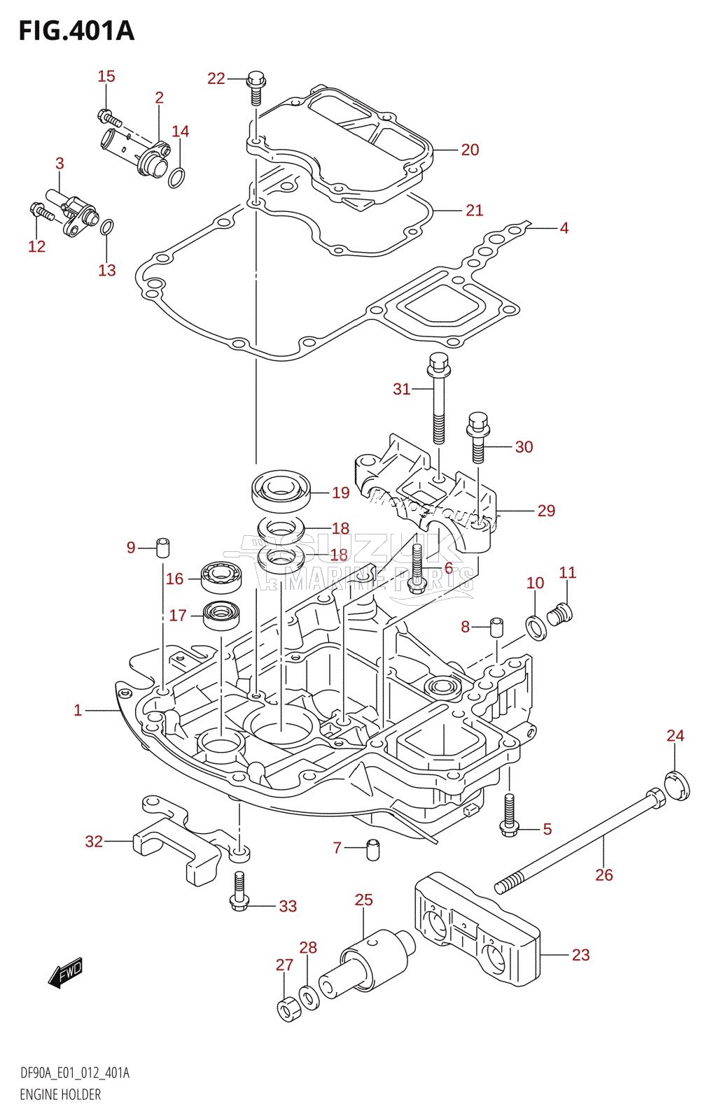 ENGINE HOLDER