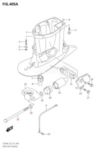 DF200AP From 20003P-710001 (E01 E40)  2017 drawing DRIVE SHAFT HOUSING (DF200AP:E01)