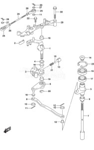 Outboard DF 200AP drawing Clutch Shaft