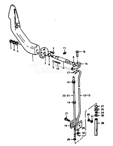 DT7.5 From F-10001 ()  1985 drawing CLUTCH