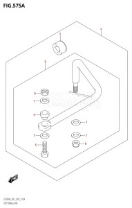 DF150AZ From 15003Z-040001 (E01 E40)  2020 drawing OPT:DRAG LINK