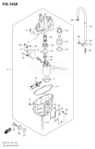 DF80A From 08002F-610001 (E01 E40)  2016 drawing FUEL VAPOR SEPARATOR (DF70A:E01)