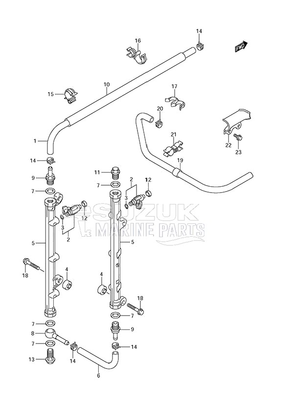 Fuel Injector (DF 250S)