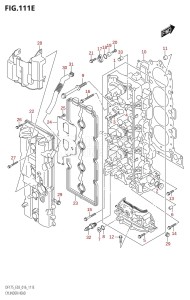 DF175TG From 17502F-610001 (E03)  2016 drawing CYLINDER HEAD (DF175T:E03)