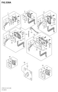 10005F-340001 (2023) 100hp E01-Gen. Export 1 (DF100C) DF100C drawing OPT:SWITCH