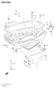 DT25 From 02503K-210001 (P36-)  2012 drawing UNDER COVER (DT25K:P36)