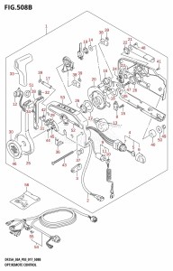 DF30A From 03003F-710001 (P40)  2017 drawing OPT:REMOTE CONTROL (DF25ATH:P03)