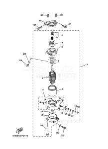 150FETOX drawing STARTER-MOTOR