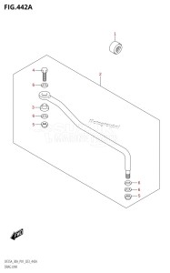 DF30A From 03003F-240001 (P01 P40)  2022 drawing DRAG LINK (DF25AT,DF30AR,DF30AT)