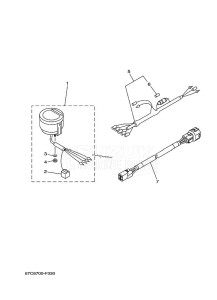 F40B drawing SPEEDOMETER