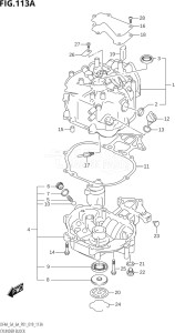 00403F-910001 (2019) 4hp P01-Gen. Export 1 (DF4A) DF4A drawing CYLINDER BLOCK