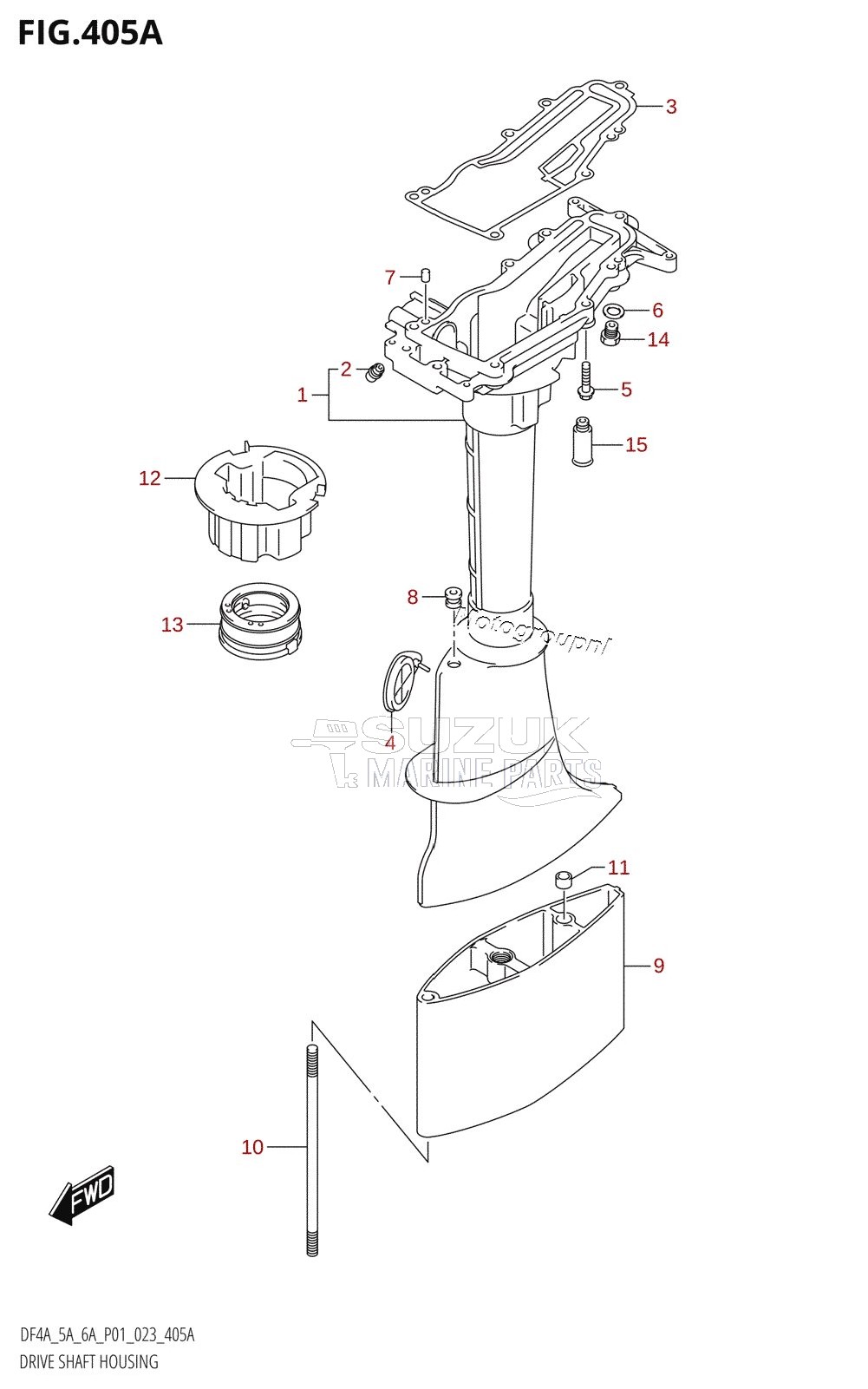 DRIVE SHAFT HOUSING