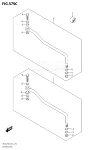 01504F-410001 (2014) 15hp P03-U.S.A (DF15A) DF15A drawing OPT:DRAG LINK (DF20A:P03)