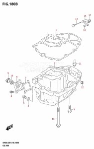 DF40A From 04003F-810001 (E01)  2018 drawing OIL PAN (DF40AQH,DF40ATH,DF50ATH)