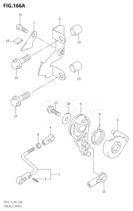 00992F-880001 (2008) 9.9hp P01-Gen. Export 1 (DF9.9K8  DF9.9RK8) DF9.9 drawing THROTTLE CONTROL (K4)