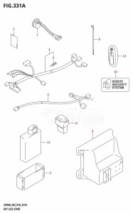 DF90A From 09003F-810001 (E03)  2018 drawing KEY LESS START