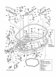 FL200CETX drawing BOTTOM-COVER-1