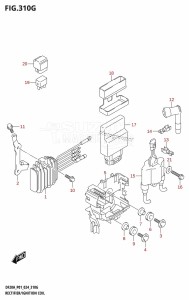 DF20A From 02002F-440001 (P01 - P40)  2024 drawing RECTIFIER /​ IGNITION COIL (DF20AR,DF20AT,DF20ATH)