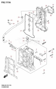 DF40A From 04003F-810001 (E01)  2018 drawing CYLINDER HEAD (DF40A,DF40AQH,DF40ATH)