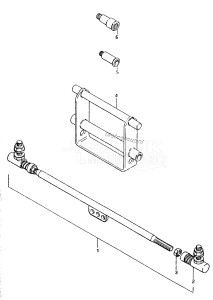 DT85 From 8501-001001 ()  1986 drawing TIE ROD