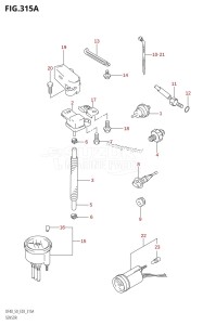 DF40 From 04001F-980001 (E03)  2009 drawing SENSOR