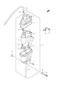 DF 90A drawing Fuel Vapor Separator