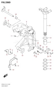 DF90A From 09003F-510001 (E03)  2015 drawing SWIVEL BRACKET (DF70ATH:E40)