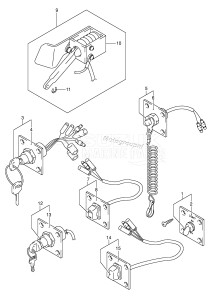 DF30 From 03001F-251001 ()  2002 drawing OPT:SWITCH PANEL