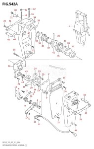 DF175T From 17502F-310001 (E01 E40)  2013 drawing OPT:REMOTE CONTROL ASSY DUAL (2)