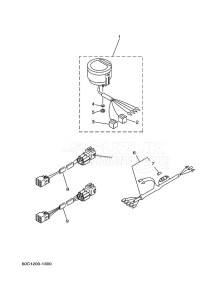 F100BETL drawing SPEEDOMETER