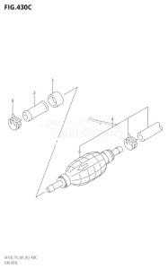 DF150Z From 15002Z-210001 (E01 E40)  2012 drawing FUEL HOSE (DF150Z:E40)