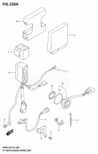 DF50A From 05004F-610001 (E03)  2016 drawing PTT SWITCH /​ ENGINE CONTROL UNIT (DF40A:E03)