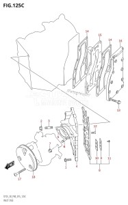 DT25 From 02503K-510001 (P36-)  2015 drawing INLET CASE (DT30R:P40)