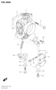 DF115AST From 11504F-510001 (E03)  2015 drawing THROTTLE BODY