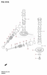 DF50A From 05003F-310001 (E01)  2013 drawing CAMSHAFT