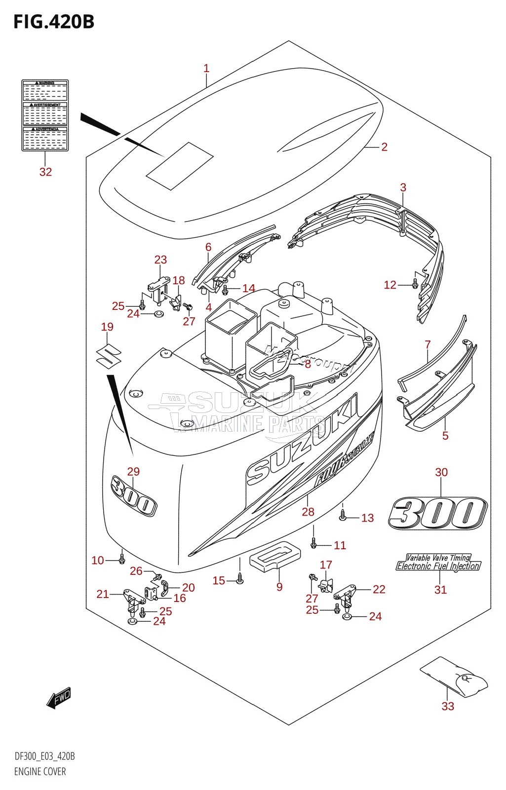 ENGINE COVER (K10,011)