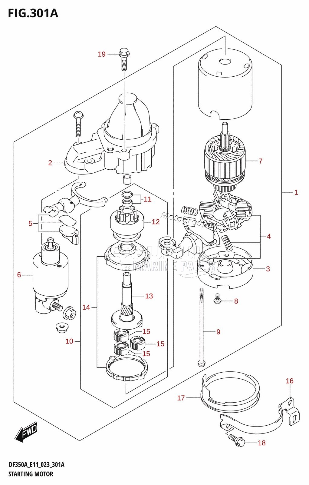 STARTING MOTOR