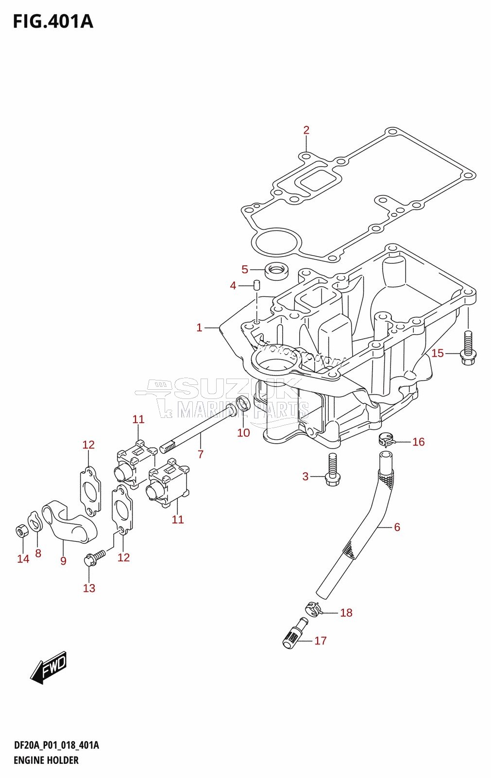 ENGINE HOLDER