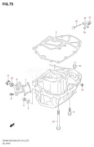 DF40A From 04004F-210001 (E34-Italy)  2012 drawing OIL PAN