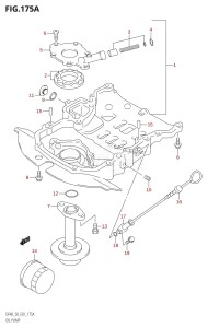 DF50 From 05001F-151001 (E01 E11)  2001 drawing OIL PUMP