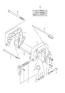 DF 6 drawing Clamp Bracket