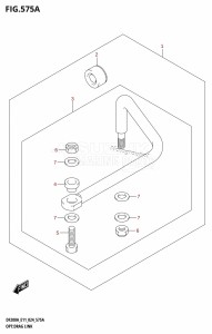 DF150AS From 15003F-440001 (E03 E11 E40)  2024 drawing OPT:DRAG LINK