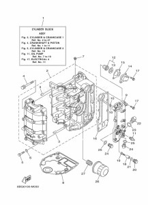 F30BETL drawing CYLINDER--CRANKCASE-1