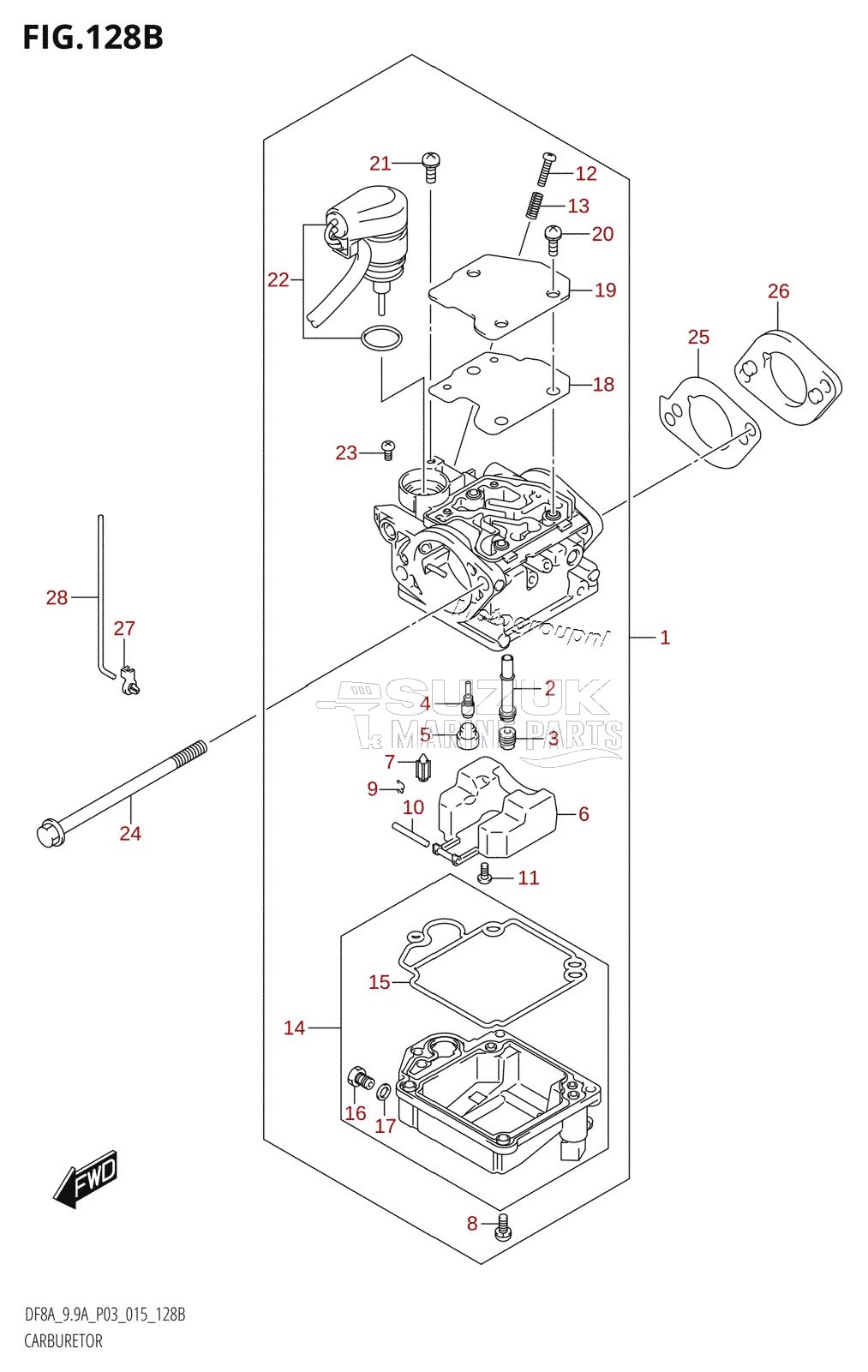 CARBURETOR (DF8AR:P03)