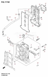 DF50A From 05003F-410001 (E01)  2014 drawing CYLINDER HEAD (DF60ATH:E40)